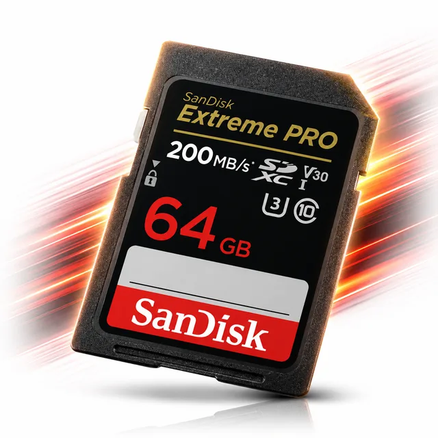 Sandisk SD Card Extreme Pro 64GB