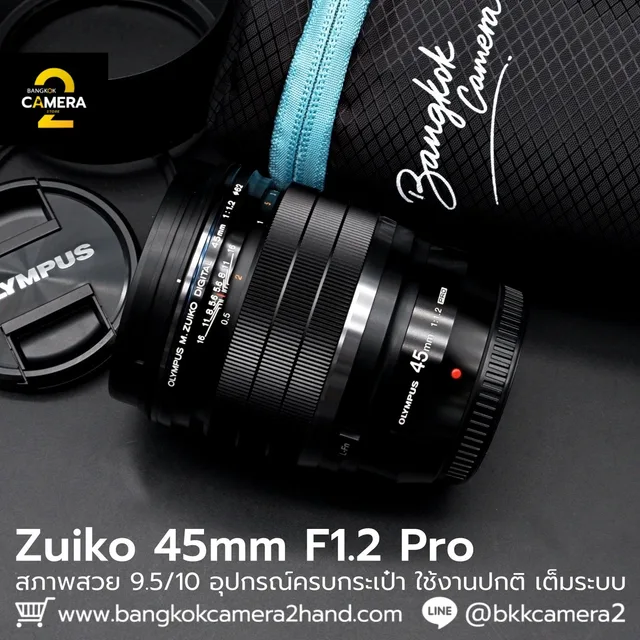 Zuiko 45mm F1.2 Pro